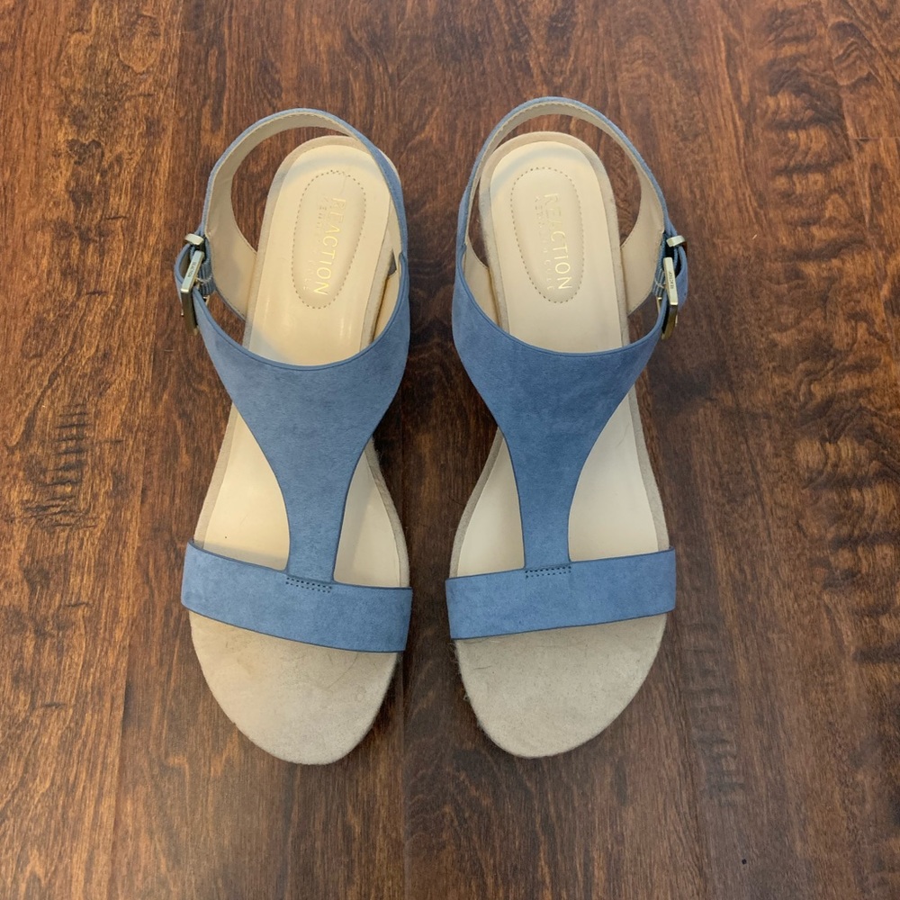 Kenneth Cole Reaction Wedge - 9.5 - Blue